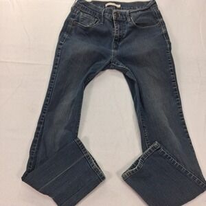 Levi's Jeans Womens 4 505 Straight Medium Wash Denim EUC